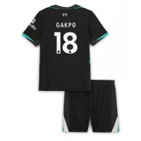 Liverpool Cody Gakpo #18 Replica Away Minikit 2024-25 Short Sleeve (+ pants)